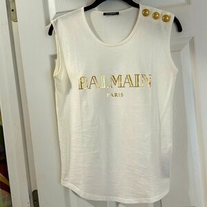 Balmain Sleeveless Top XXS
